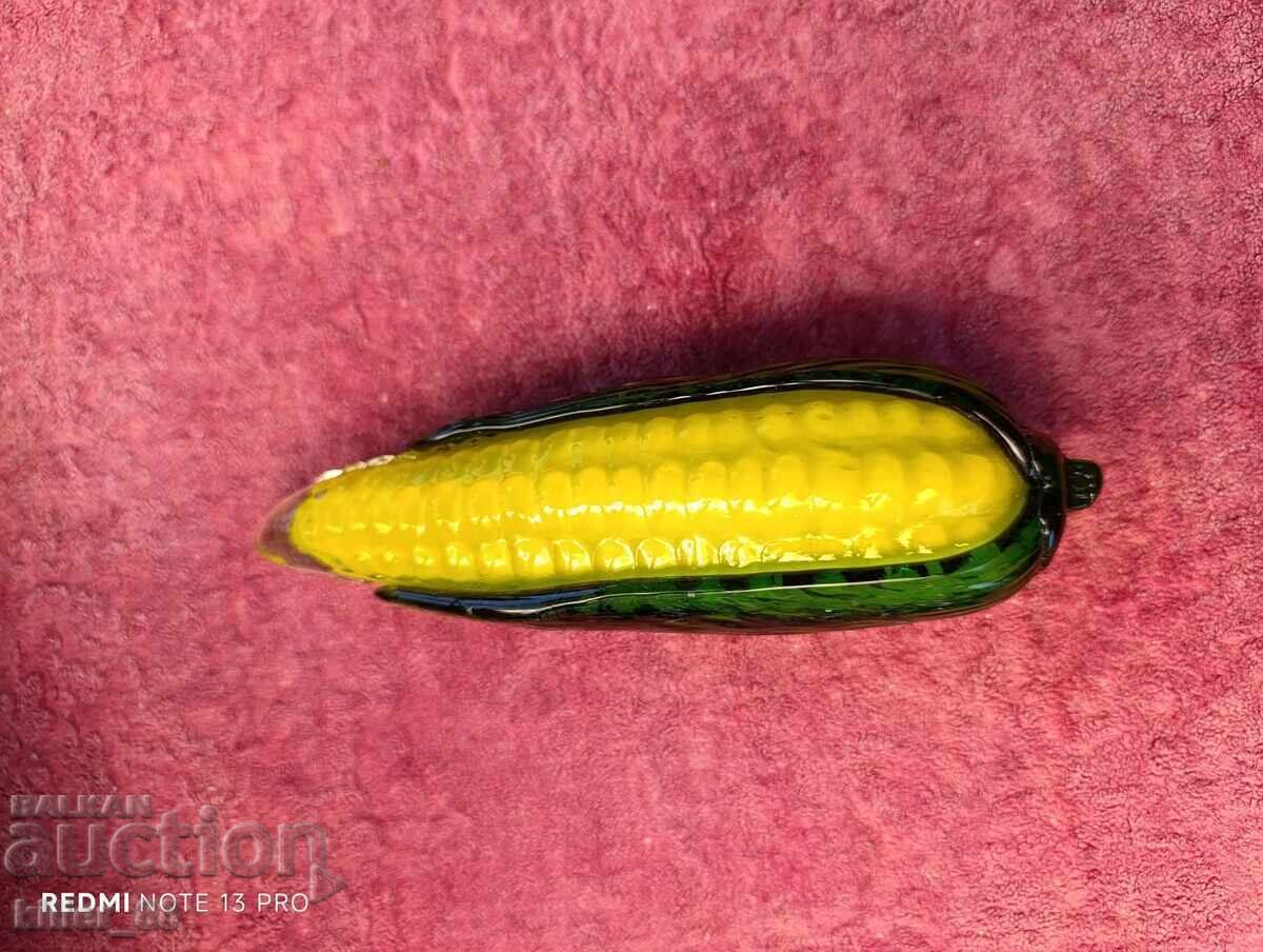 Sticlă vintage porumb Stil Murano cu preț 25.00 BGN | € 12.78