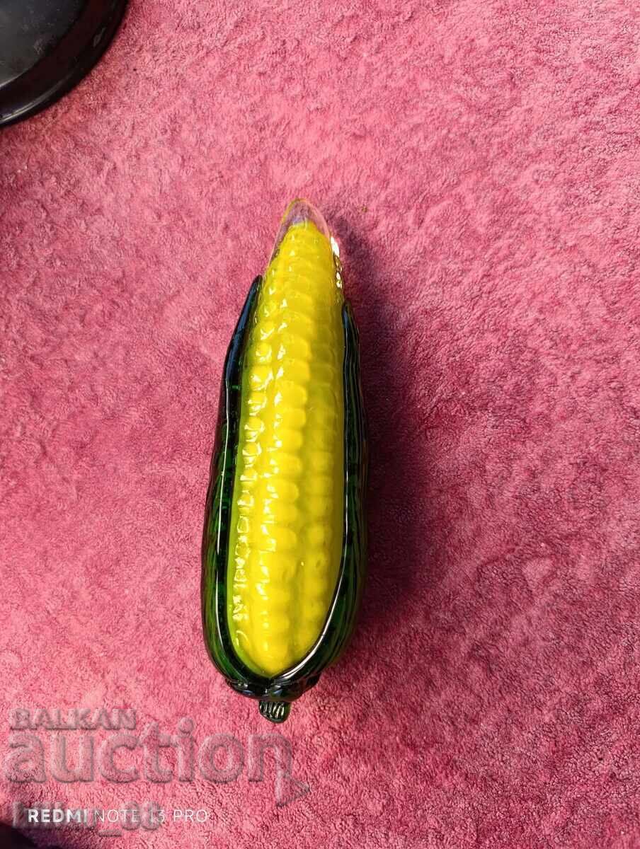 Sticlă vintage porumb Stil Murano