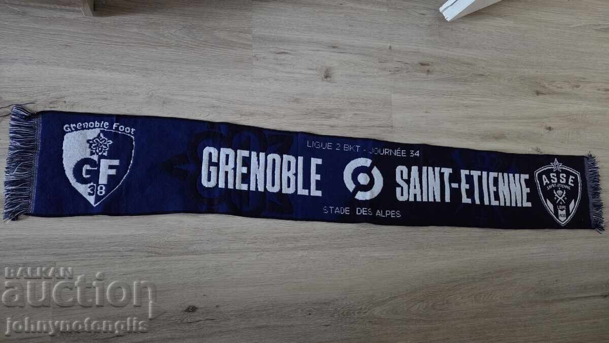 Официален везан футболен шал на Греньобъл Франция