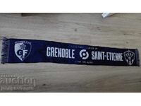 Eșarfă oficială brodată de fotbal a Grenoble, Franța