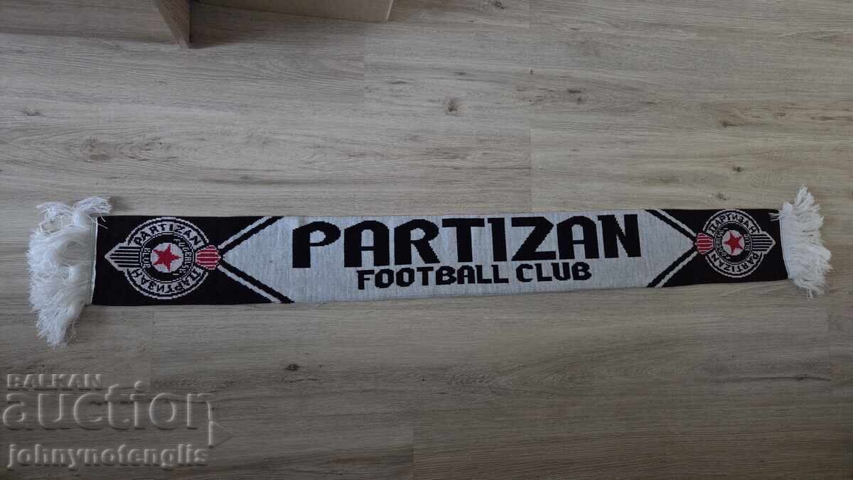 Официален футболен шал на Партизан Белград, нов Официален футболен шал на Партизан Белград, нов