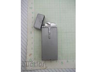 Gas lighter with crucifix, piezoelectric, with jet flame