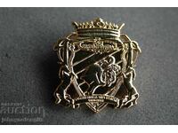 Official Old Football Badge of Poli Timișoara Romania