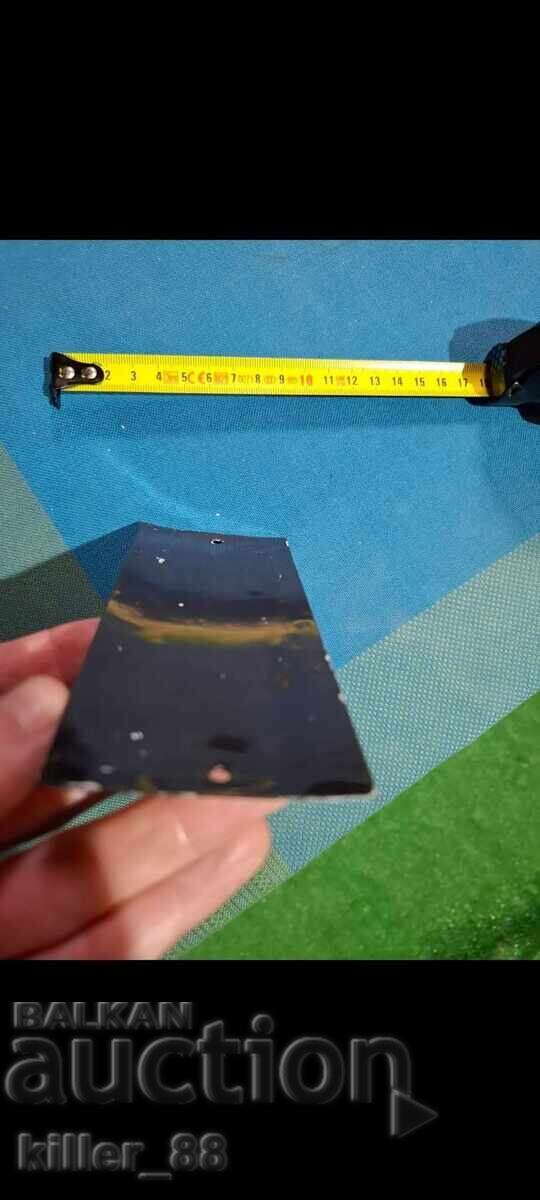 Ταμπέλα τουαλέτας εμαγιέ με τιμή 55.00 BGN | € 28.12