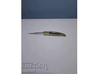 Πτυσσόμενο μαχαίρι τύπου κοτσίδα, χάλκινα καρφιά