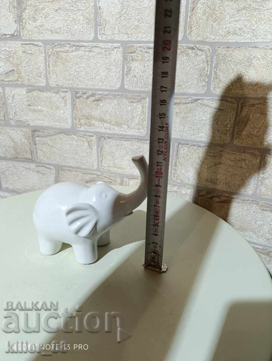 Porcelain elephant for good luck - 5