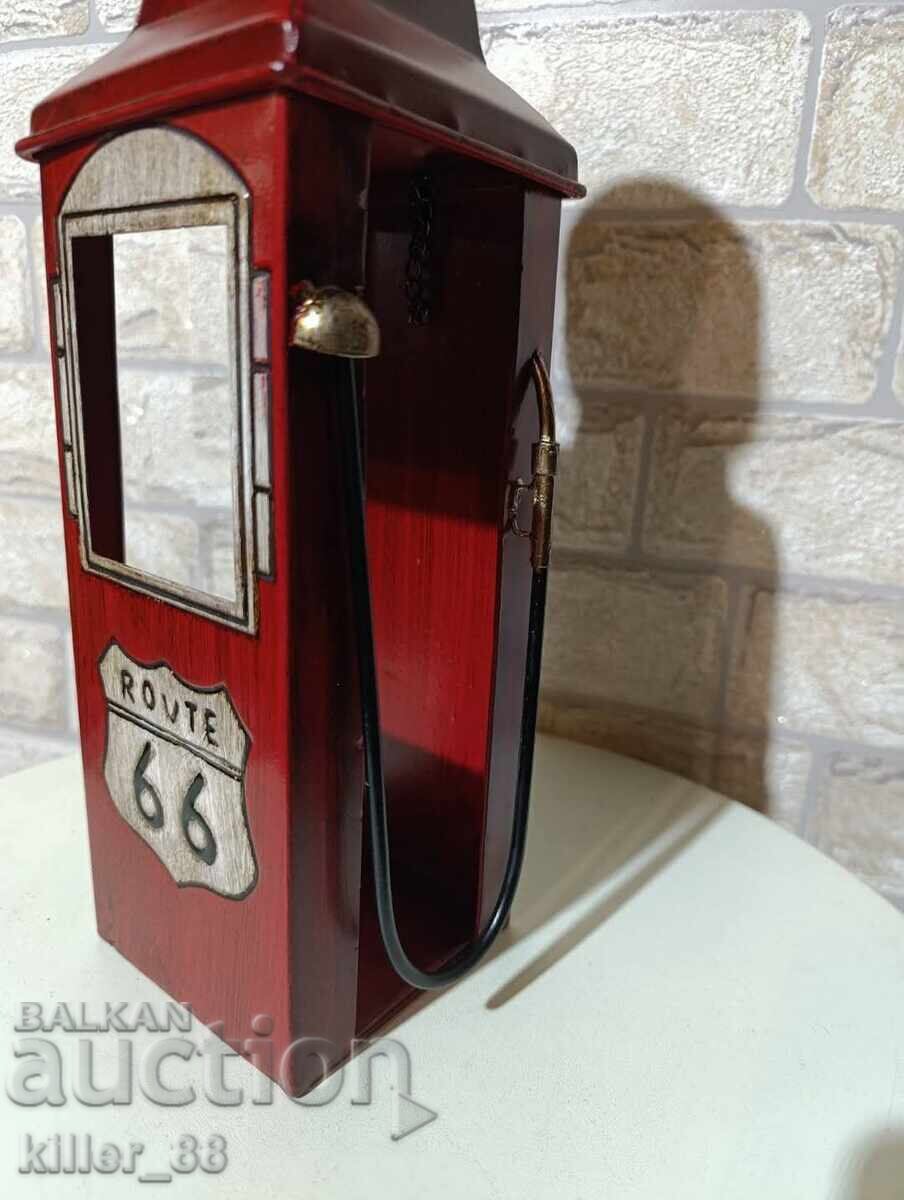 Παράδοση Μεταλλική βάση για μπουκάλι Route 66 Παράδοση Μεταλλική βάση για μπουκάλι Route 66