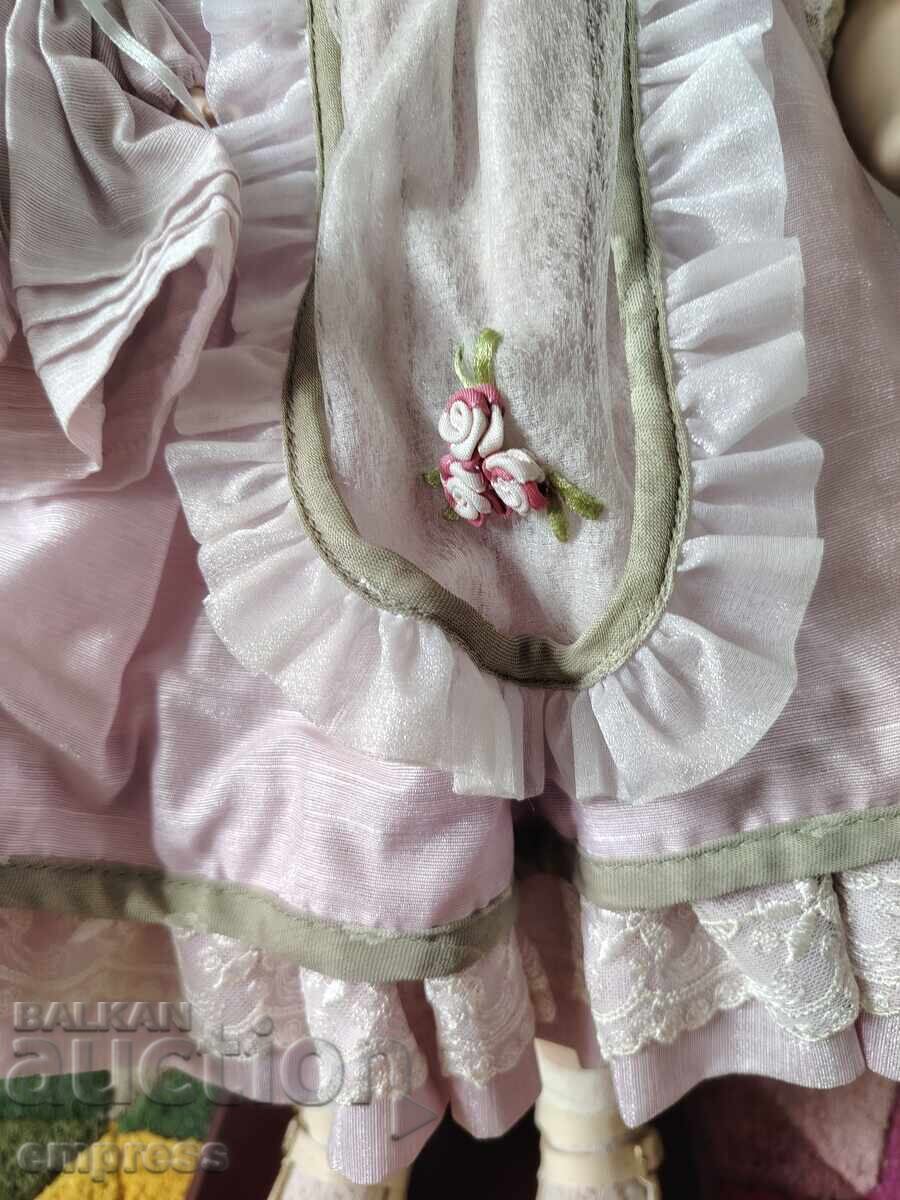 Large porcelain doll - 6