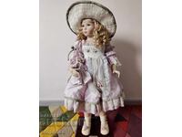 Large porcelain doll