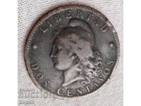 Monedă argentiniană din 1821