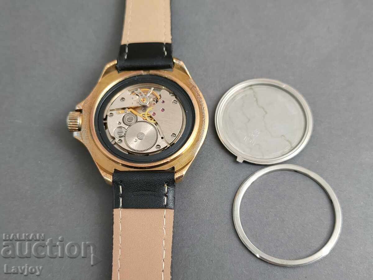 Vostok ☭ Komandirskie ☭ Tank Black Dial - 5