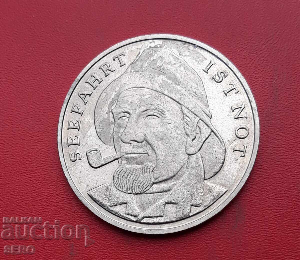 Μετάλλιο-Γερμανία 1976-ιστιοφόρο πλοίο με τιμή 6.00 BGN | € 3.07 Μετάλλιο-Γερμανία 1976-ιστιοφόρο πλοίο με τιμή 6.00 BGN | € 3.07