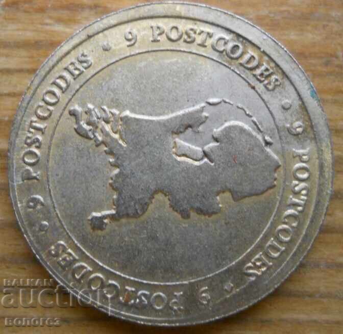 Jeton de loterie - Olanda cu preț 3.00 BGN | € 1.53 Jeton de loterie - Olanda cu preț 3.00 BGN | € 1.53