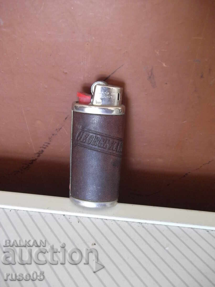 Запалка"GEORGE KARELIAS AND SONS"газова с камъче с мекпламък с цена 15.00 лв. | € 7.67