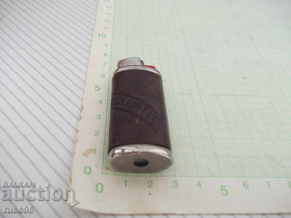 Аукцион Запалка"GEORGE KARELIAS AND SONS"газова с камъче с мекпламък