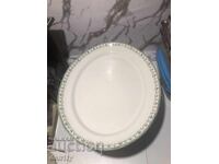 Farfurie ceramică veche foarte mare, fabricată în Anglia