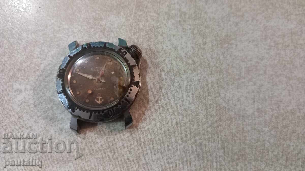 Παράδοση ΑΝΔΡΙΚΟ ΡΟΛΟΪ ΧΕΙΡΟΣ VOSTOK ΚΑΤΑΔΥΤΙΚΟ