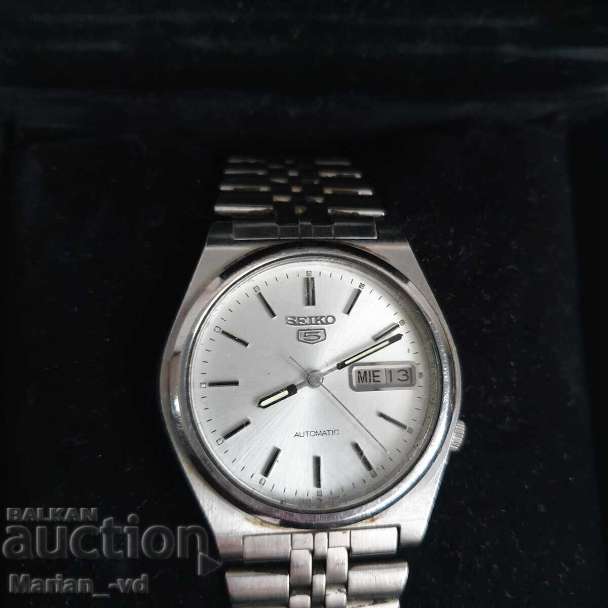Ανδρικό ρολόι Seiko 5 Automatic με τιμή € 76.69 | 149.99 BGN