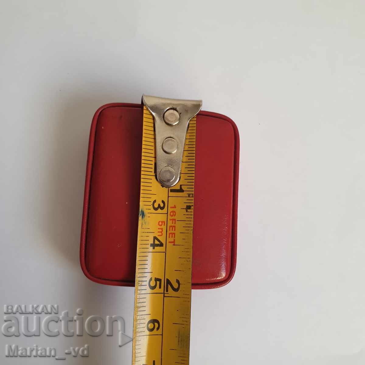 Vintage Home Clock Co. Mini Alarm Clock in Leather Case - 7 Vintage Home Clock Co. Mini Alarm Clock in Leather Case - 7