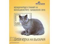 Bulgaria 2016 - Fauna, British cat block
