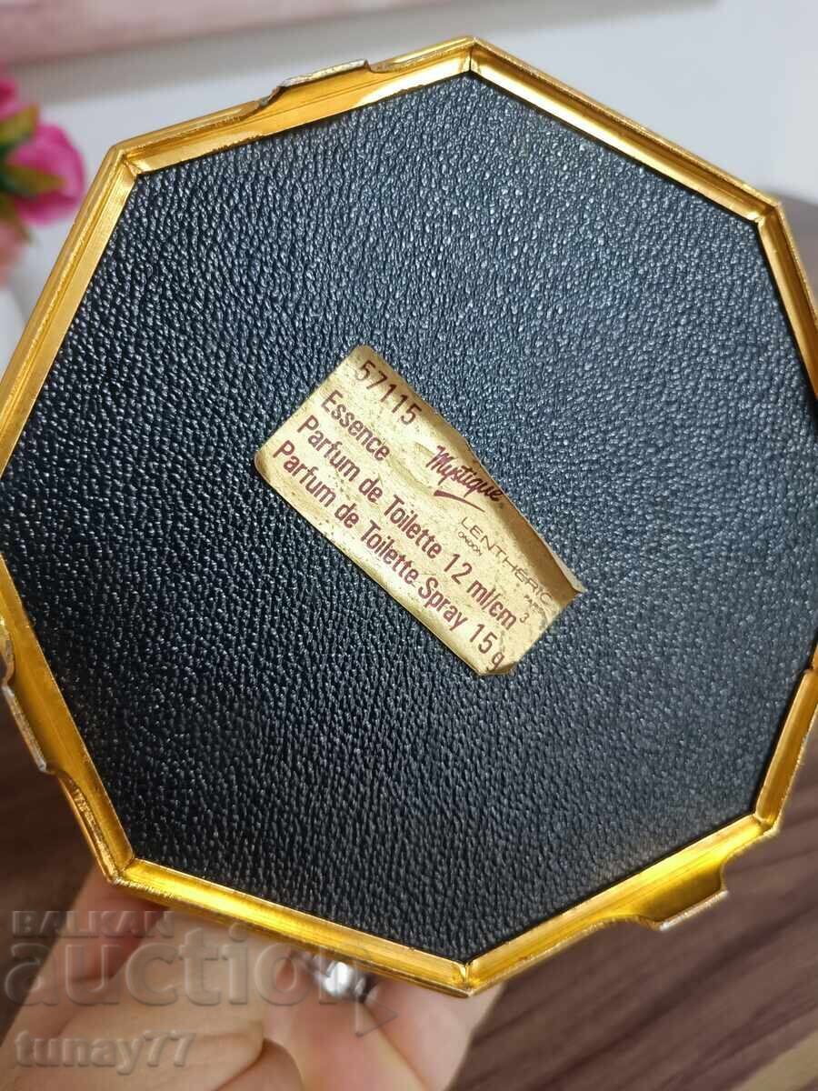 Винтиж кадифен кутия за бижута с маркировка огледало - 7 Винтиж кадифен кутия за бижута с маркировка огледало - 7