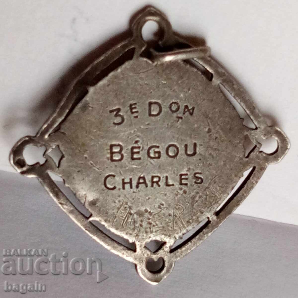 Ασημένιο μετάλλιο ποδοσφαίρου. 1935 με τιμή 100.00 BGN | € 51.13