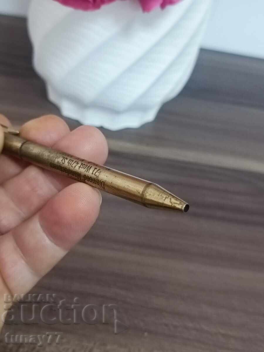 Δημοπρασία Διαμαντένιο μεταλλικό στυλό με σήμανση