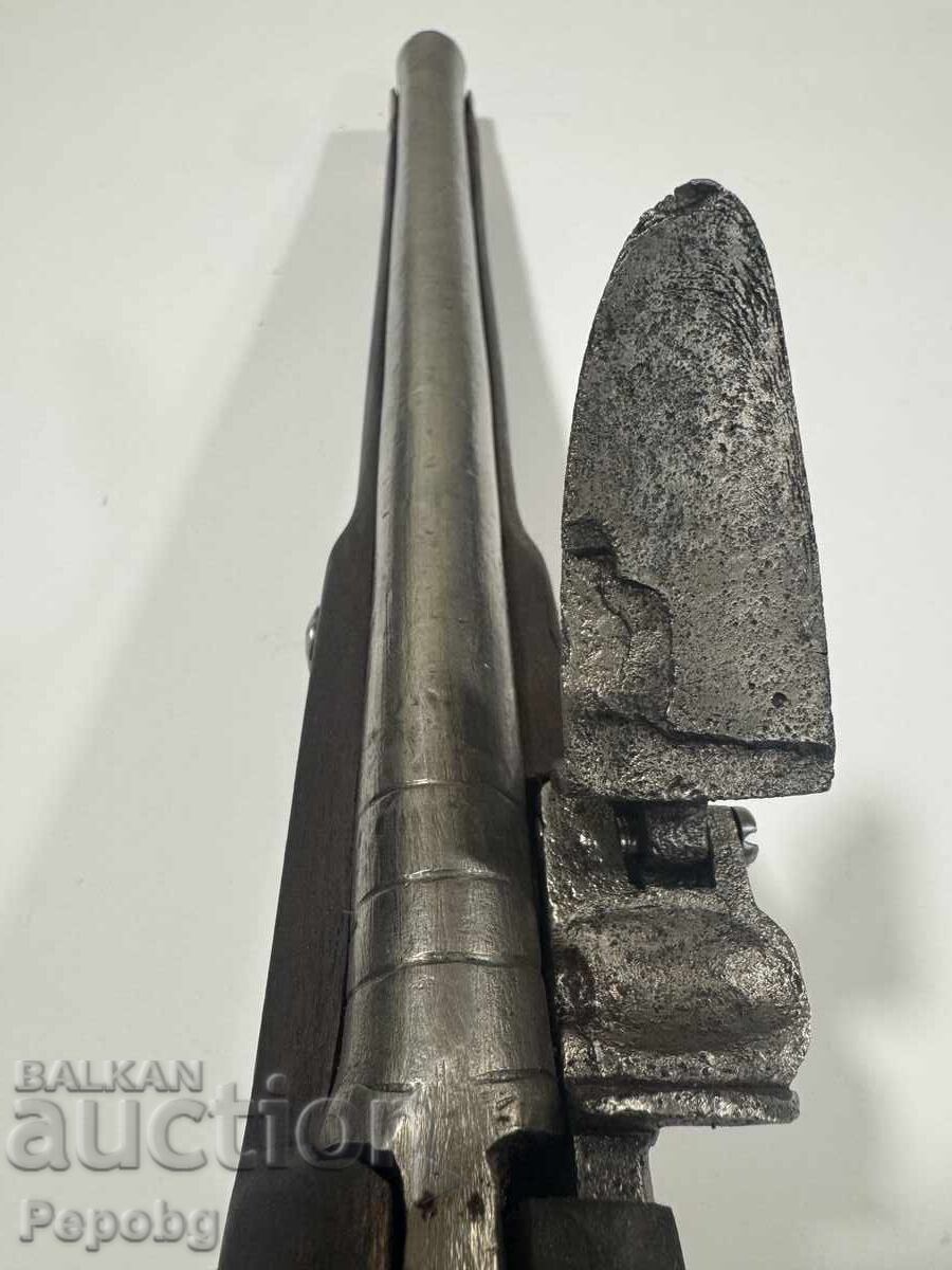 Стар кремъчен пищов, пистолет, револвер - 5