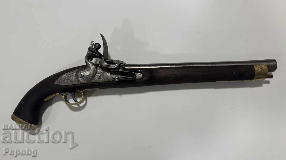 Стар кремъчен пищов, пистолет, револвер