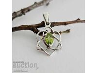 Pandantiv "Noua Energie" – Argint 925 și Peridot