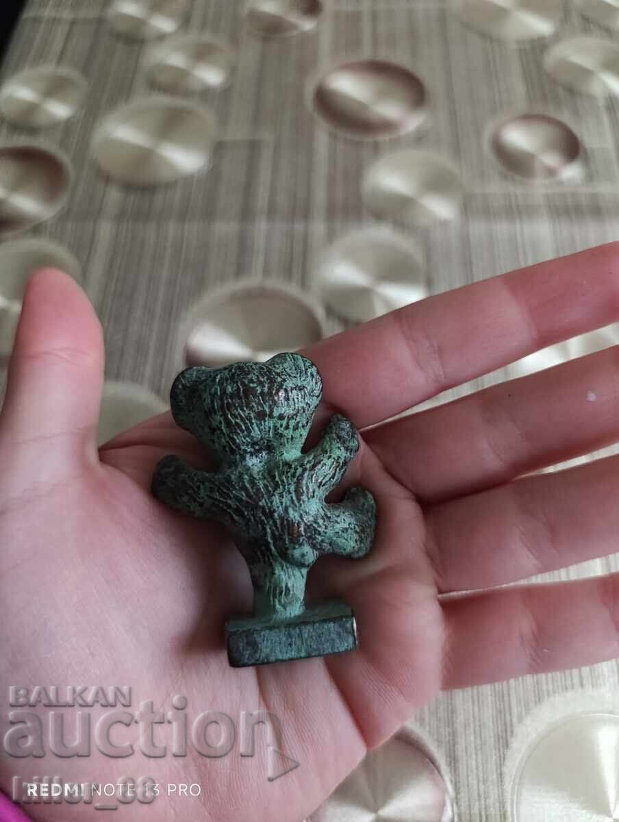 Rare bronze bear figurine from the 60s - 6