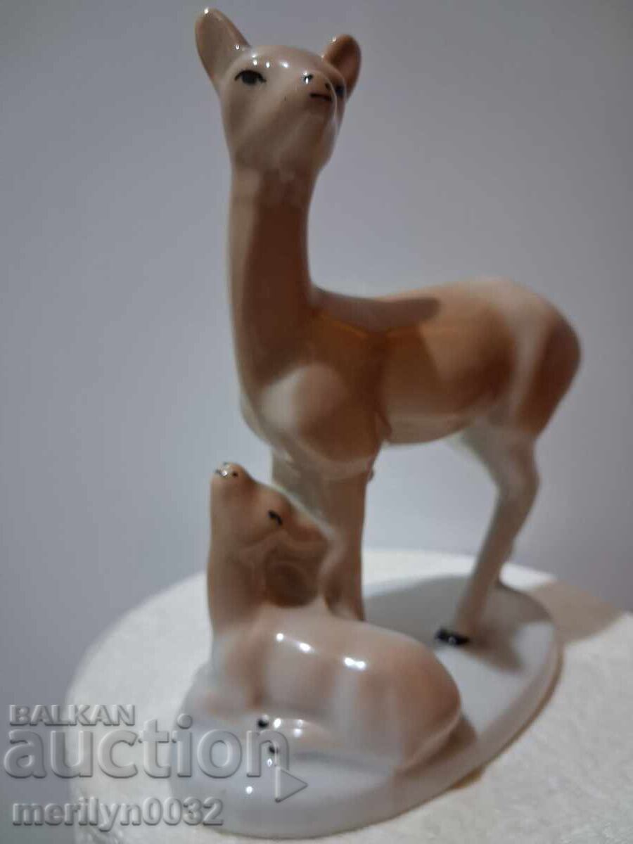 Βουλγαρική πορσελάνινη φιγούρα ΙΣΙΔΑ αγαλματίδιο πορσελάνης - 5