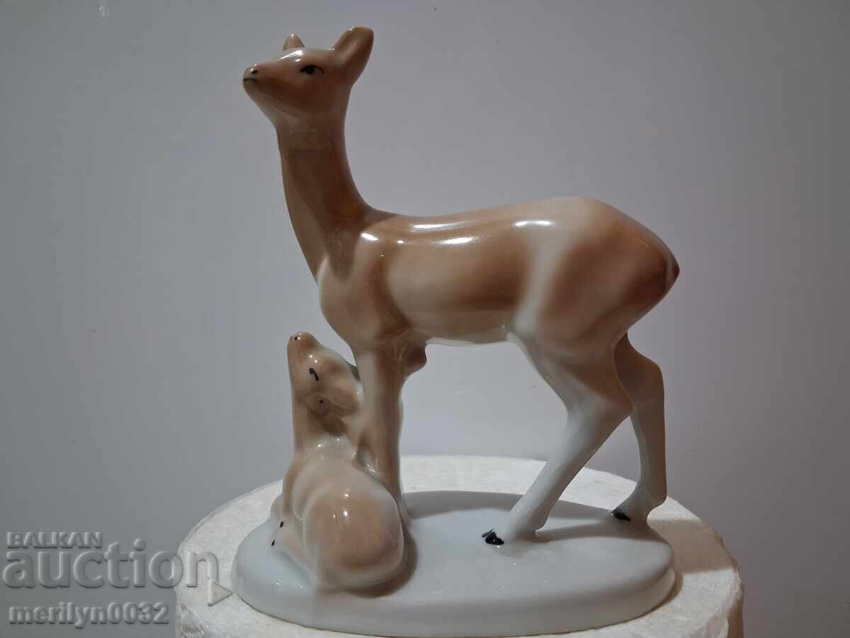 Βουλγαρική πορσελάνινη φιγούρα ΙΣΙΔΑ αγαλματίδιο πορσελάνης - 6