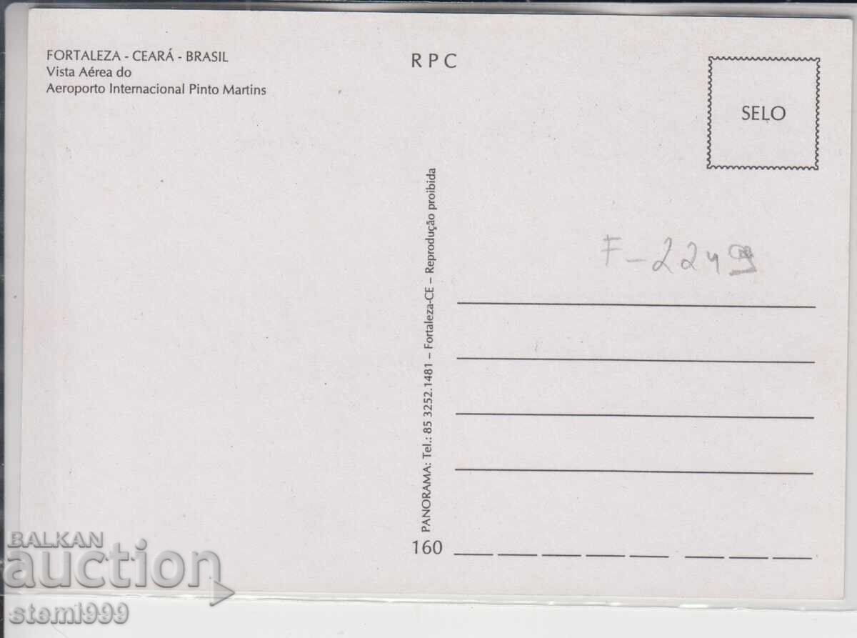 Postcard MAX FDC Brasilia Airport Airplanes with price 1.00 BGN | € 0.51