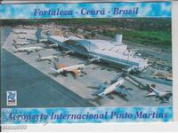 Postcard MAX FDC Brasilia Airport Airplanes