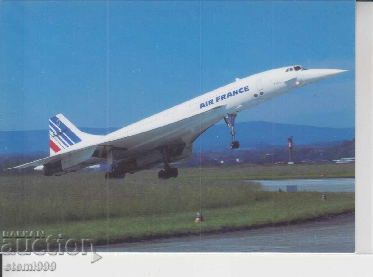 Ταχυδρομική κάρτα MAX FDC Αεροπλάνα CONCORDE