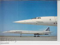 Postcard MAX FDC Airplanes CONCORDE