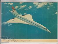 Postcard MAX FDC Airplanes CONCORDE