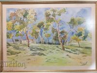 Pleasant watercolor by Georgi Terziev