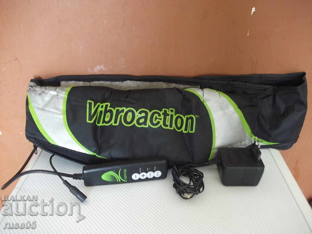 Vibromassage Belt "Vibroaction - WB-079" Working