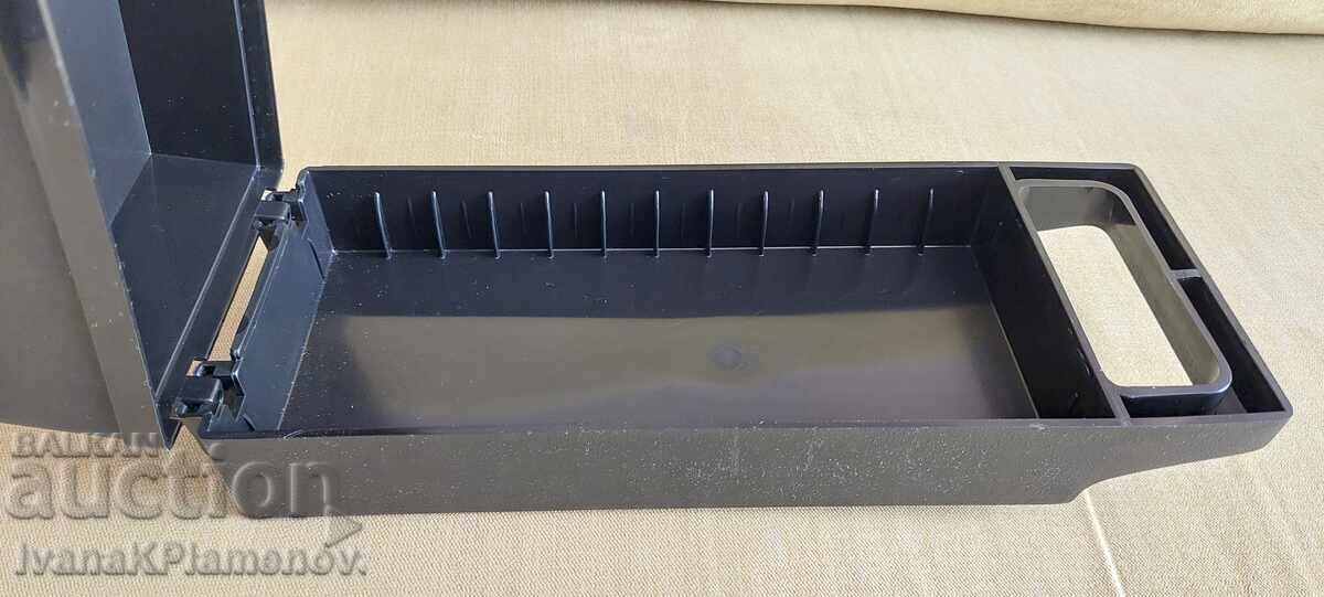 Delivery of New audio cassette storage box for collectors