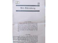 Brochure, German language