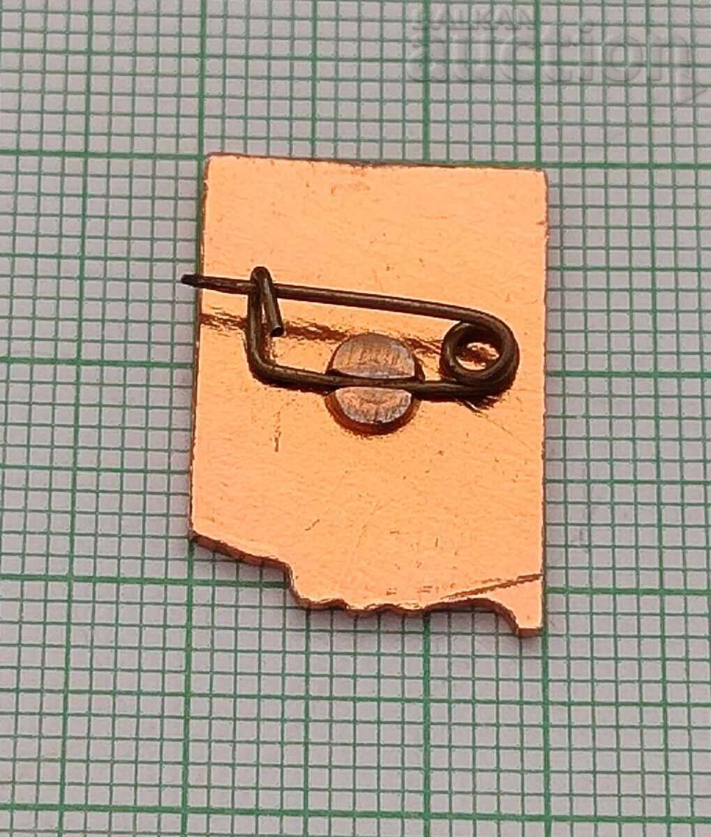 КЛИСУРА АПРИЛСКО ВЪСТАНИЕ ЗНАЧКА с цена 2.00 лв. | € 1.02 КЛИСУРА АПРИЛСКО ВЪСТАНИЕ ЗНАЧКА с цена 2.00 лв. | € 1.02