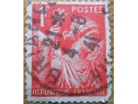Γαλλία "Η Θεά Ίριδα με το δαυλό της ελευθερίας" - 1939-44