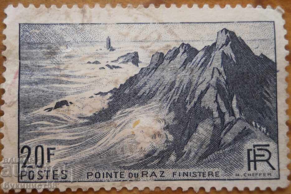 Франция "Поант дю Раз" - 1946 г