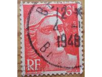 Γαλλία "Μαριάννα - σύμβολο της Γαλλίας" - 1948