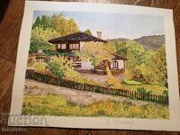 Watercolor in Bozhenci 38 - 29 cm