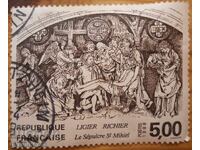 Франция "Изобразително изкуство - Лижие Рише" - 1988 г