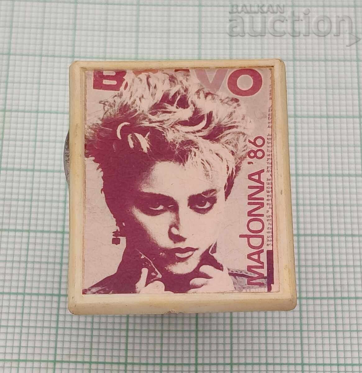 MADONNA  ЗНАЧКА 1986 г.