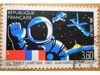 Franța "Zborul spațial sovieto-francez" - 1989